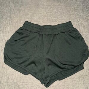 Aerie Mesh Shorts‎ Green Size Small NWOT